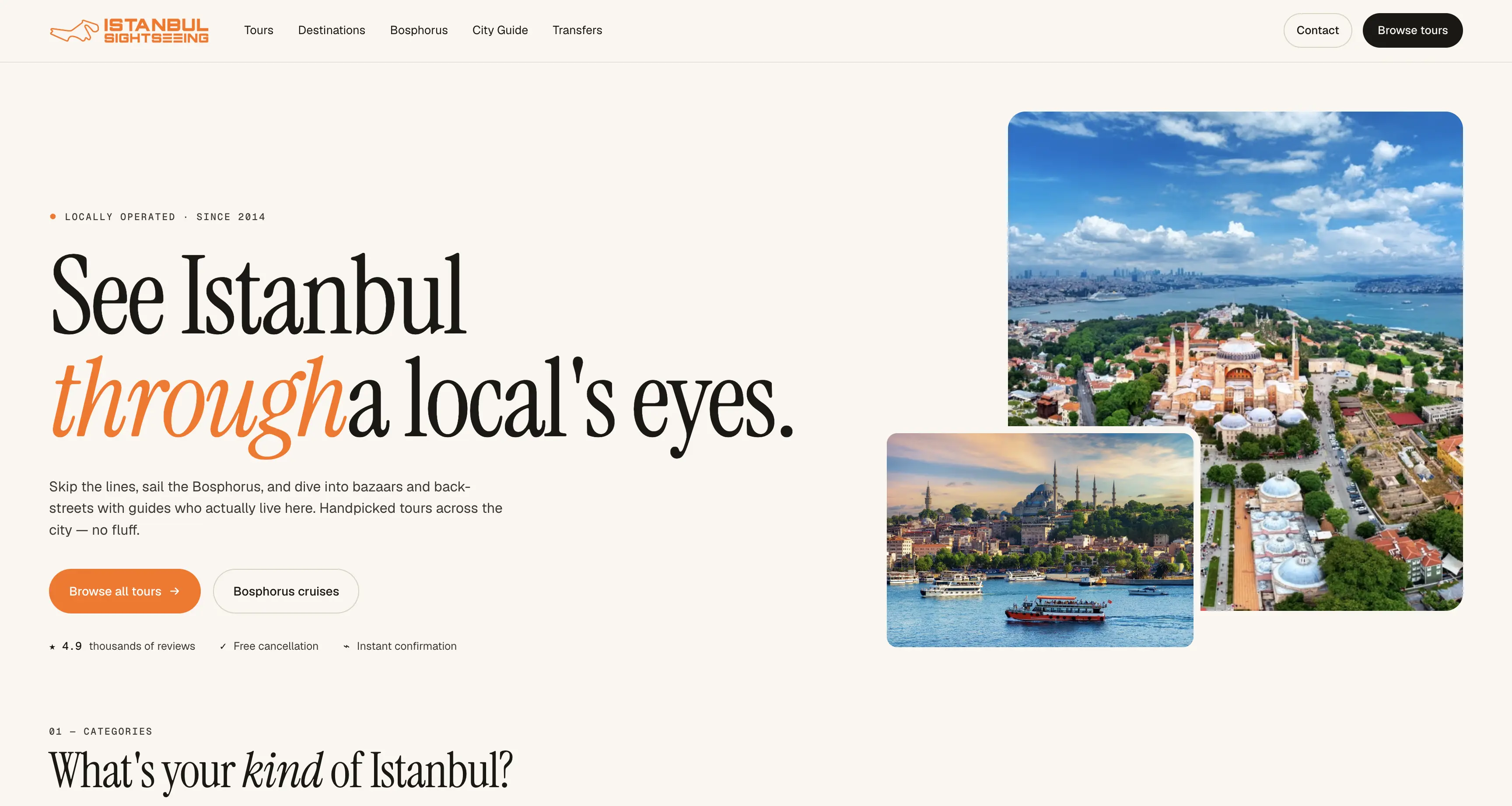 Istanbul Sightseeing — Yerel Rehberli Tur Platformu